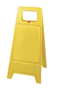 Caballete plegable de señalización
