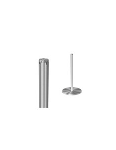 2 POSTES SEPARADORES MINI DE ACERO INOXIDABLE PARA MUSEOS... 2